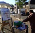 Journée de la peinture. Des scouts Loire et layon  ( Chalonnes sur loire)2014