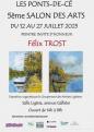 ...5ème salon des Arts des Ponts-de-Cé  organisée  par le Groupement des artistes ligériens