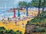 La plage des dames ( Noirmoutier ) 30 x 30 Non Dispo