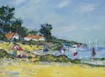 Pécheurs a pieds Noirmoutiet  73 x 60 