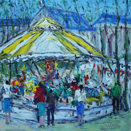 Manege jardin du mail Angers 50 X 50