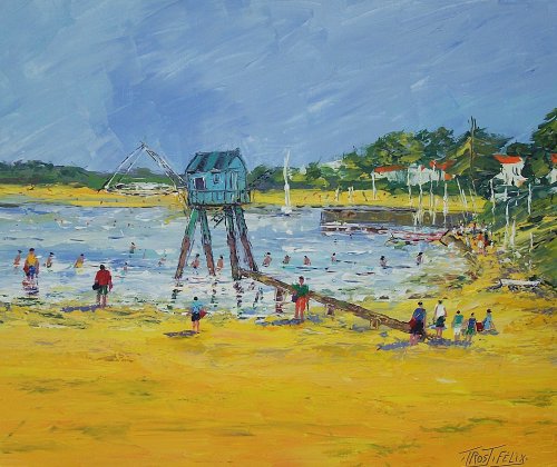Tharon Plage  73 x 60
