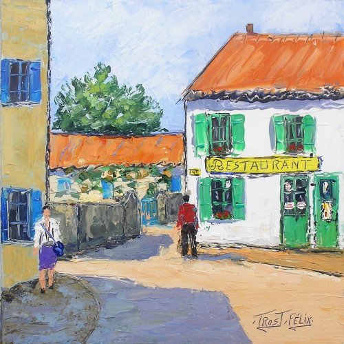 Le Vieil  ( Noirmoutier ) 40 X 40