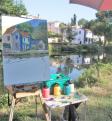 Concours de peinture en plein air au festival de Magné ( Deux Sèvres 23 et 24 juillet 2022 Non dispo