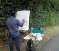 Concours de peinture en plein air a Coulon marais Poitevin ( Deux Sèvres )Juillet 2022