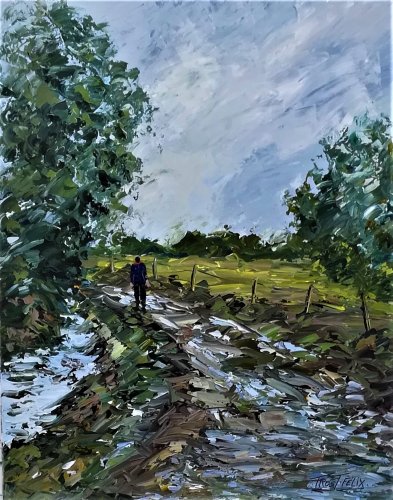 Après l'orage ( La Dagueniere ) 81 x 65