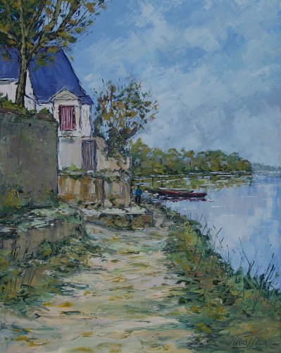Bouchemaine ( Maine et Loire  ) 81 x 65