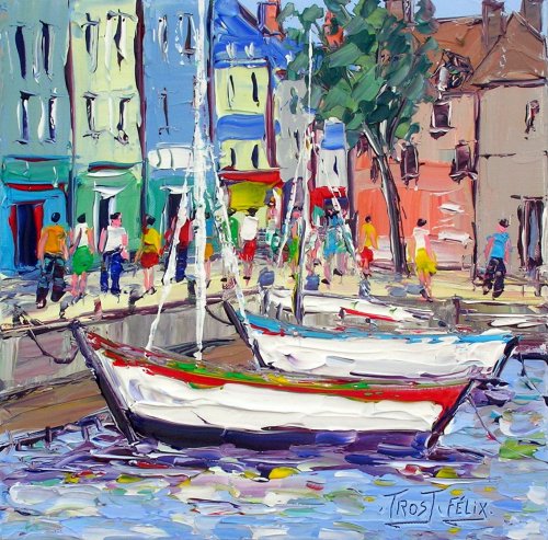 Honfleur 30 x 30