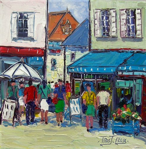 Honfleur 30 x 30 Non Dispo