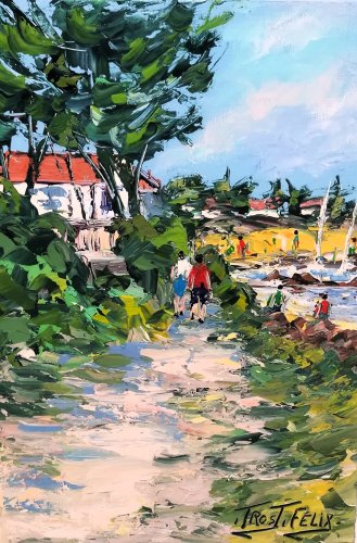 l'Herbaudière ( Noirmoutier ) 35 x 24 