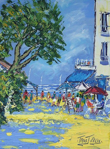 Le Bois de la Chaize ( Noirmoutier ) 40 x 30