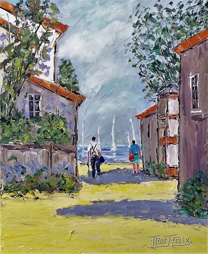 Le Vieil ( Noirmoutier )  41 x 33