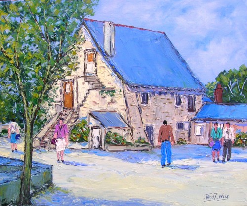 Musee de l ardoise trelaze 55x46 non dispo