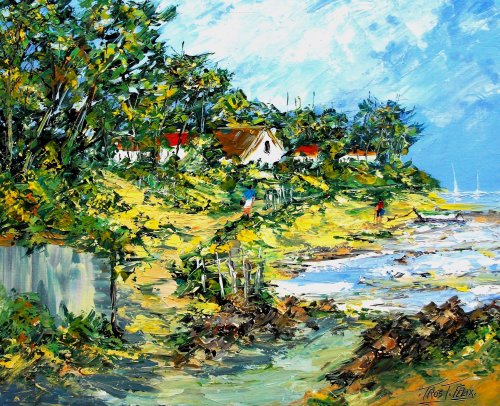 l'Herbaudiere ( Noirmoutier ) 73 x 60